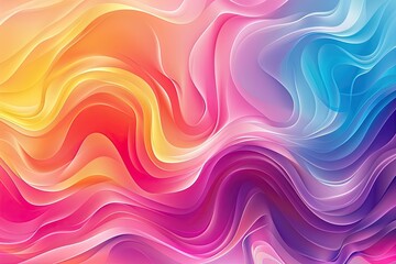 Obraz premium Vector abstract colorful rainbow soft gradient background Abstract fluid texture