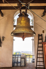 The Big Bell of the Bell Tower of Kyiv Pechersk Lavra.