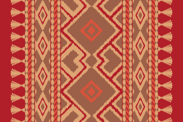 Abstract ethnic ikat chevron pattern background. ,carpet,wallpaper,clothing,wrapping,Batik,fabric,Vector illustration.embroidery style.
