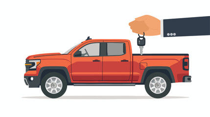 Buying or renting a new or used pickup truck. Car deal