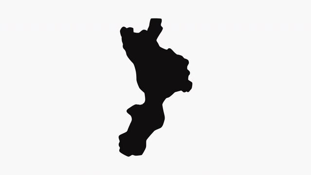 Animated map of Pedro Aguirre Cerda in Chile