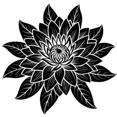    Flower vector illustration.
