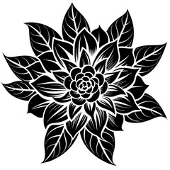    Flower vector illustration.
