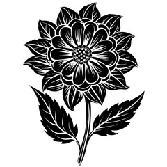    Flower vector illustration.
