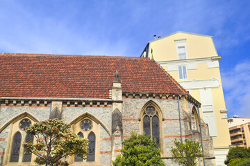 Fototapeta na wymiar Saint John's's Anglican Church in Menton, France