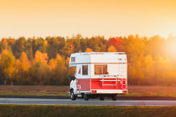 Summer Road Trip with a Classic Camper Van