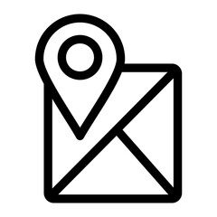 location, navigation, Gps, map, route Icon
