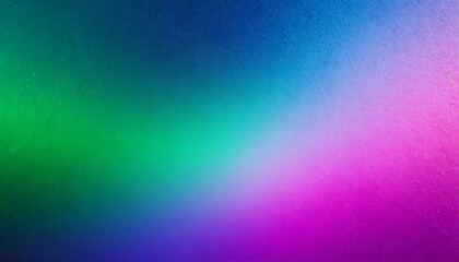 Ethereal Hues: Abstract Green Blue Purple Pink Gradient Background with Bright Light and Glow"
