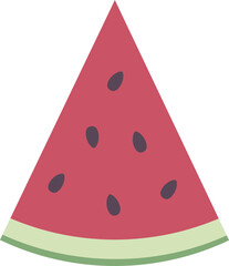 Watermelon vector summer illustration - 785087183