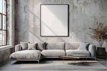Interior Dining Room Wall Mockup - 3d Rendering, 3d Illustration 
. Beautiful simple AI generated image in 4K, unique.