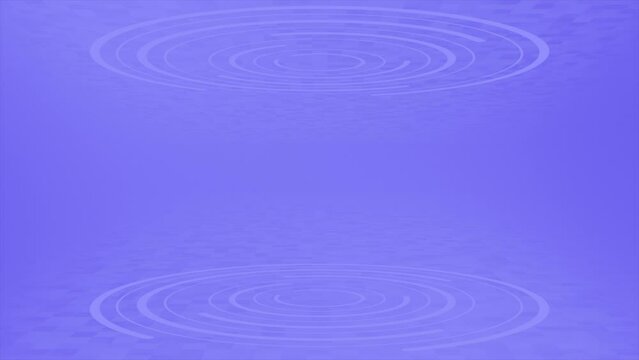Blue color 3d empty space stage with rotating circular disc technology background