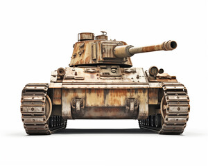 Ancient tank picture. Portrait. Used for making posters, wallpaper, postcards, stickers,
 brochures.