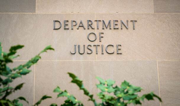 United States Department of Justice (DOJ) in Washington D.C.