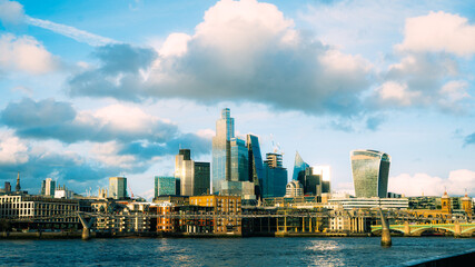 London cityscape panorama 