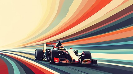 Formula 1 Illustration