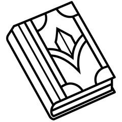 illustration of a book