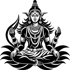 illustration of Hinduism vector