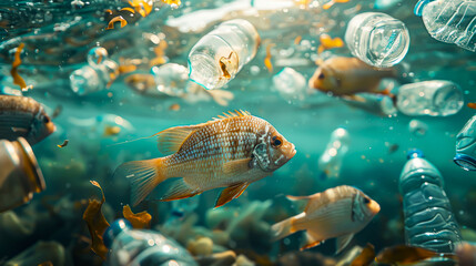 Plastic madness: sea vs. garbage. 