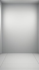 gray abstract background vector, empty room interior with gradient corner in a color for product presentation platform studio showcase 
