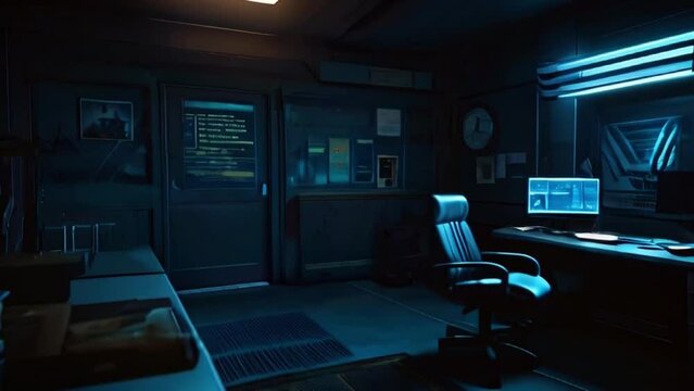secret lab office hideout 