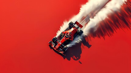 Naklejka premium Formula 1 Illustration