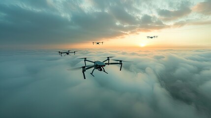 drones for aerial surveillance and mapping