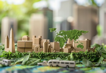 Sustainable trade models and green business practices focusing on environmental and social impacts in commerce. This includes topics such as eco-friendly product manufacturing, reducing carbon footpri