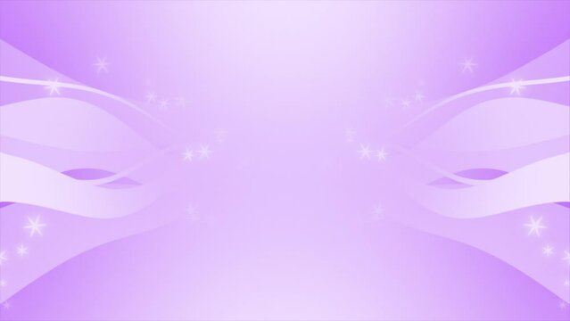 Purple color abstract shiny wavy pattern with empty space presentation background