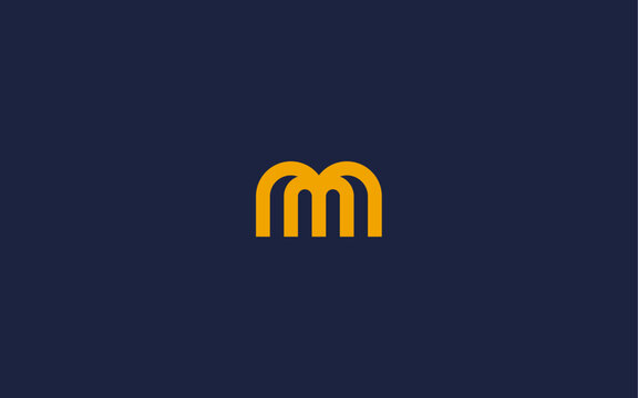 letter mm logo icon design vector design template inspiration
