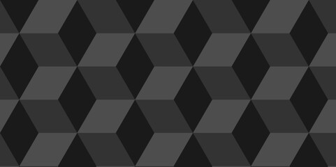 Obraz na płótnie Canvas Abstract black style minimal blank cubic. Geometric pattern illustration mosaic, square and triangle wallpaper. Illustration black vector backdrop.