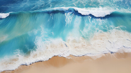 blue sea wave