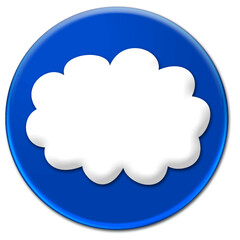White cloud icon