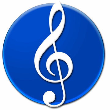 Treble clef icon