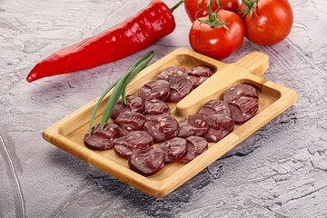 Wild Bear meat homemade sausages