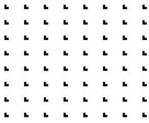 Pixelated background pattern. Isolated minimalistic retro computer pixel texture on transparent background. Vintage code.