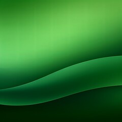 Green gradient background with blur effect, light green and dark green color, flat design