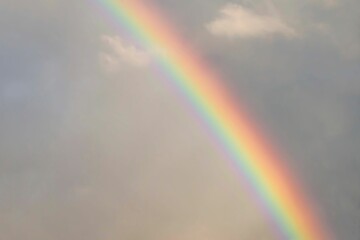 Closeup shot of beautiful clouds on a sunny day