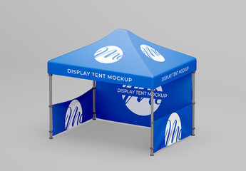 Display Event Tent Mockup - obrazy, fototapety, plakaty
