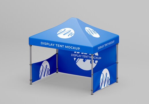 Display Event Tent Mockup