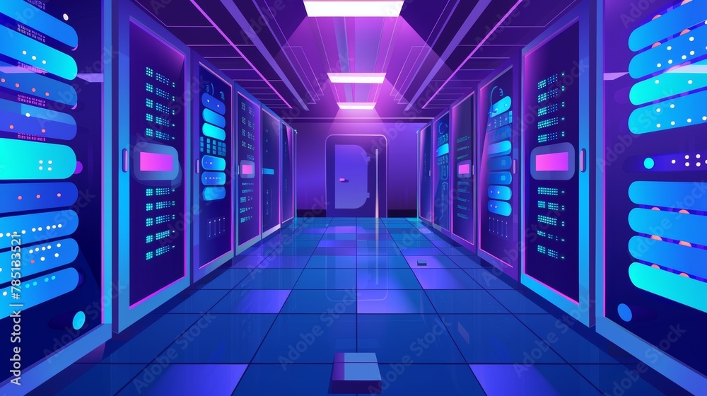 Poster cloud storage and cyber security are the key components of running a successful data center, server 