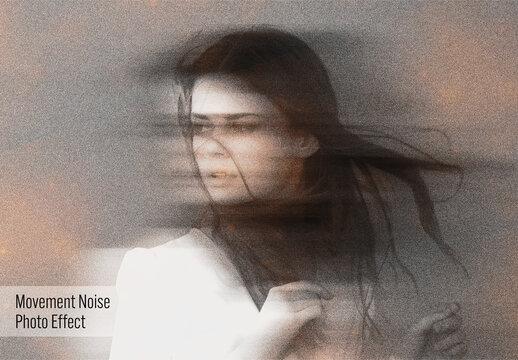 Movement Noise Photo Effect