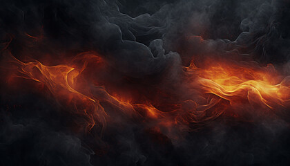 Abstract Fire Background - 785134977