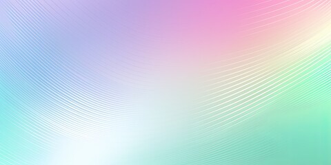 Holographic background with vertical gradient, pastel rainbow color, grainy texture with copyspace and blank empty copy space for photo text or design - obrazy, fototapety, plakaty