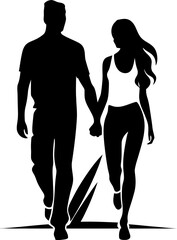 Eternal Bond Iconic Emblem of Partnership Hand in Hand Harmony Symbol of Everlasting Connection