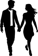 Linked Hearts Iconic Emblem of Eternal Connection Eternal Walk Symbol of Lifelong Partnership