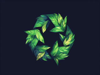 Leaf Recycling Logo
