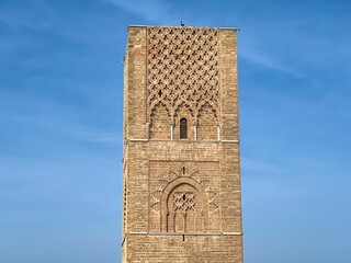 The Hassan Tower and the columns in Rabat