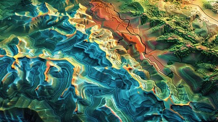 sensing technology mapping terrain and vegetation