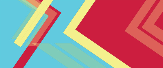 Abstract colorful vector background. Flat design vector illustration