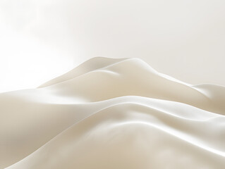 柔らかな雲のようなフォルムの白い抽象的な背景